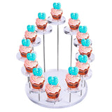 Acrylic Cupcake Stand Jewelry Cake Dessert Rack Wedding Party Decoration