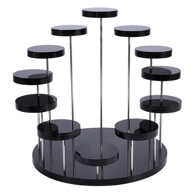 Acrylic Cupcake Stand Jewelry Cake Dessert Rack Wedding Party Decoration