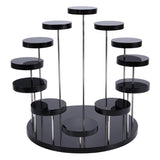 Acrylic Cupcake Stand Jewelry Cake Dessert Rack Wedding Party Decoration