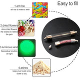 Glass Vial Pendant Screw Cap Tube DIY Jewelry Making