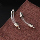 Glass Vial Pendant Screw Cap Tube DIY Jewelry Making
