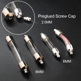 Glass Vial Pendant Screw Cap Tube DIY Jewelry Making