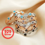 Curved Breast Milk Resin Ring Setting