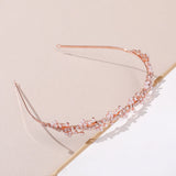 Curves Hair Hoop with Pearls and Crystals for Women