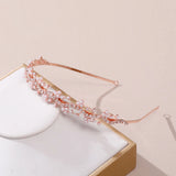 Curves Hair Hoop with Pearls and Crystals for Women