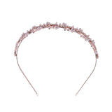 Curves Hair Hoop with Pearls and Crystals for Women