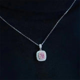 AAAAA Zircon Chocker Necklace 925 Sterling Silver Wedding Engagement Pendants