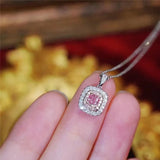 AAAAA Zircon Chocker Necklace 925 Sterling Silver Wedding Engagement Pendants