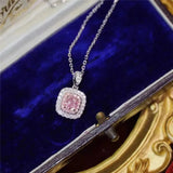 AAAAA Zircon Chocker Necklace 925 Sterling Silver Wedding Engagement Pendants