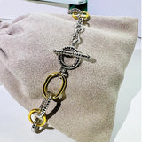 Sapphire 18K Link Bracelet
