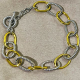 Sapphire 18K Link Bracelet