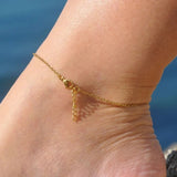 Personalised Stainless Steel Anklets for Friendship Family Women Jewelry Gift