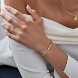 Customized Stainless Steel Name Bracelet for Her