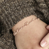 Personalised Letter Stainless Steel Bracelet - Sexy Charm Friendship Jewelry