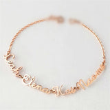 Personalised Letter Stainless Steel Bracelet - Sexy Charm Friendship Jewelry