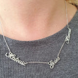 Personalized Family Members Name Necklace