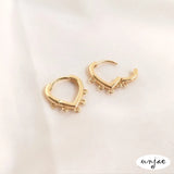 14K Heart Round Earrings DIY Hooks Rings Tassel Jewelry