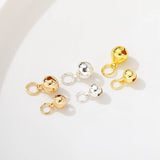 14K Open Ring Bell Pendant DIY Jewelry Material