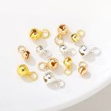 14K Open Ring Bell Pendant DIY Jewelry Material