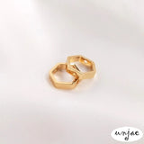 14K Hexagon Bead Ring DIY Beading Materials