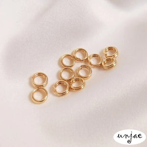 14K Double-Layer Ring for Jewelry Making