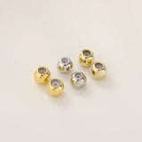 Adjustable Silicone Positioning Beads for DIY Necklace Jewelry