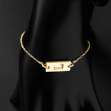 26 Letters Bracelet Zirconia Pave DIY Diamond Bracelets