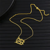 Personalized Letter Heart Pendant Necklaces for Baby Girl Gift