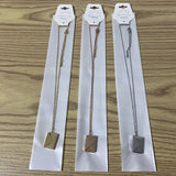 3D Photo Letter Envelope Necklace Stainless Steel Personalized Picture Pendant