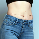 Stainless Steel Custom Waist Chain Personalized Body Jewelry