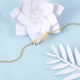 925 Silver Name Necklace Heart Pendant Personalized Choker Nameplate