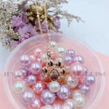 925 Silver Pet Photo Projection KeyRing Necklace