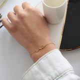 925 Silver Plated 18K Arabic Name Bracelet Personalized Islam Jewelry