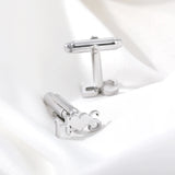 Personalized Name Engraved Cufflinks for Men