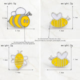 Honey Badges Enamel Pin Lapel Pins Brooche Jacket Backpack Hat Accessories