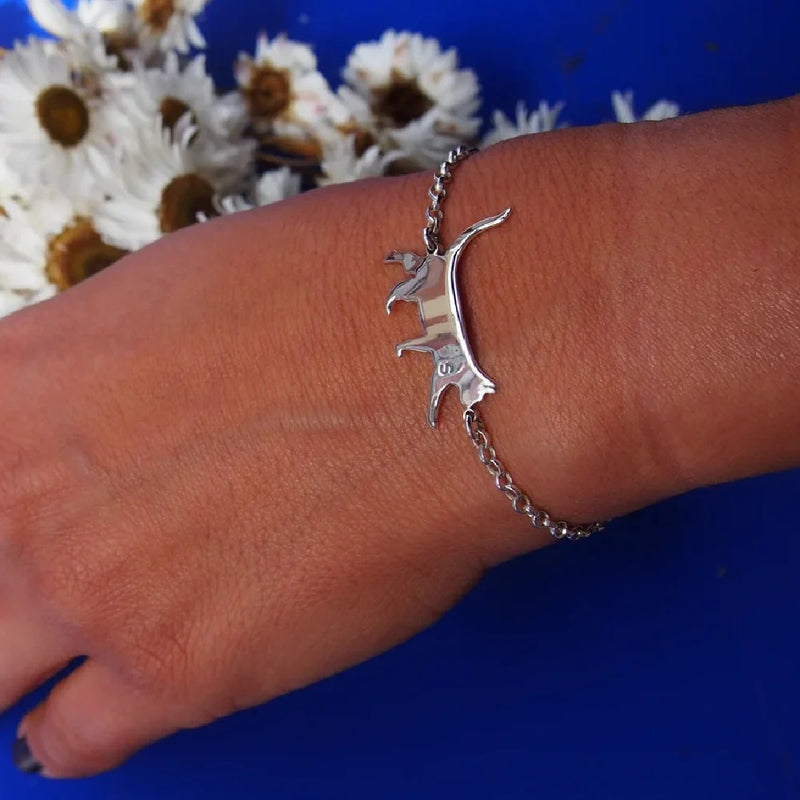 Animal Shape Bracelet Personalized Stainless Steel Pet Bracelet for Women