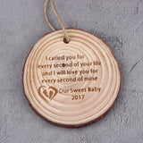 Anniversary Gift: I Caried You For Every Second Of Your Life