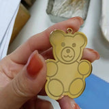 Cartoon Character Name Pendant Necklace for Kids