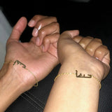 Arabic Name Bracelet Kids Stainless Steel Jewelry
