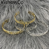 Personalized Arabic Name Bracelet Stainless Steel for Women Men