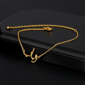 Arabic Name Bracelet Stainless Steel Personalized Bangle Charm Jewelry