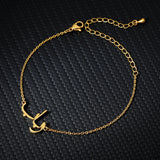 Arabic Name Bracelet Stainless Steel Personalized Bangle Charm Jewelry
