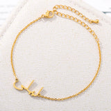 Arabic Name Bracelets Stainless Steel Handwriting ID Bangle & Bracelet Charms