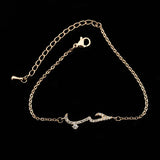 Arabic Name Bracelets Letter Name Bangle Stainless Steel Chain