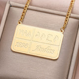 Personalized Arabic Name Necklace for Women