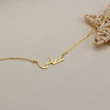 Arabic Name Necklace Stainless Steel Pendant Personalized Jewelry
