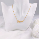 Personalized Arabic Name Necklace Jewish Jewelry Men Women Necklaces