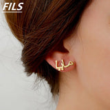 Arabic Name Jewelry Stainless Steel stud Earrings for Women