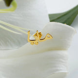 Arabic Name Jewelry Stainless Steel stud Earrings for Women