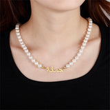 Arabic Pearl Necklace Islam Name Pearl Necklaces Women Personalized Jewelry